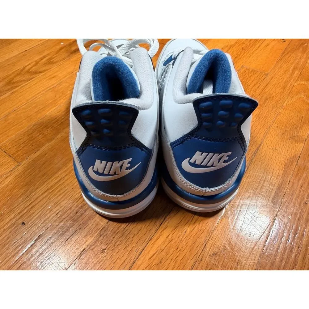 Kids Size 3Y- Jordan 4 Retro Military Blue 2012